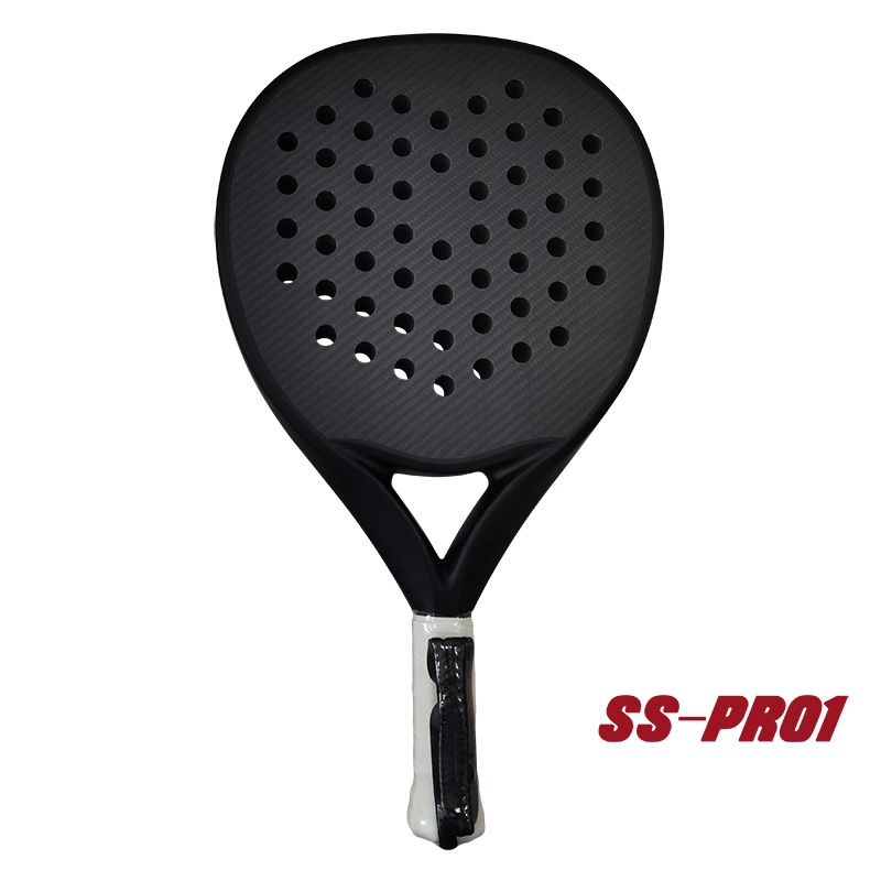 Raket Padel Serat Karbon Bentuk Bulat 3K